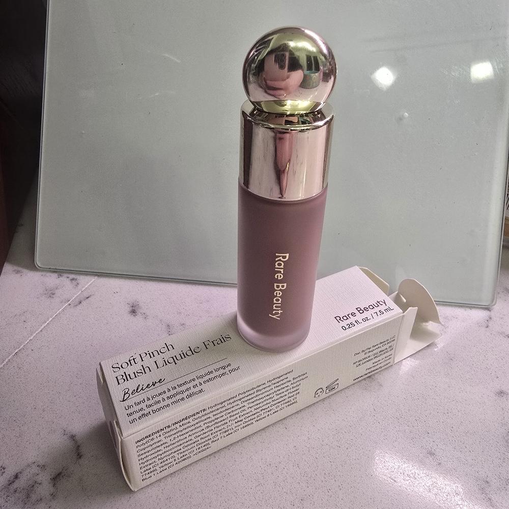 Rare Beauty By Selena Gomez Soft-Pinch Liquid Blush BELIEVE. BNIB